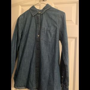 Denim Shirt Small Talbots NWT